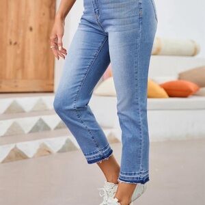 Classic Blue Women's High Waisted Jeans